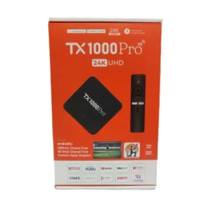 TX1000 Pro 14K Ultra HD Smart Android TV Box with Voice Control Remote