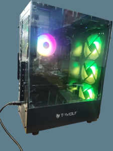 T-Wolf Phantom X4 RGB M-ATX Mid Tower Gaming Case