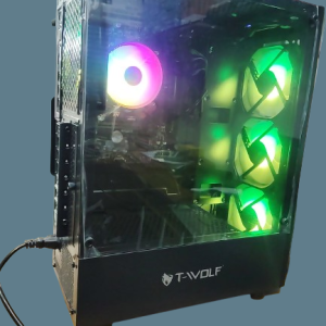 T-Wolf Phantom X4 RGB M-ATX Mid Tower Gaming Case
